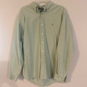 Ralph Lauren Button Down- Classic Fit- Light Green